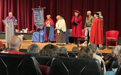 Les Consuls de Narbonne à la renaissance de la Confrérie de l’Anguille Jaune à Gruissan