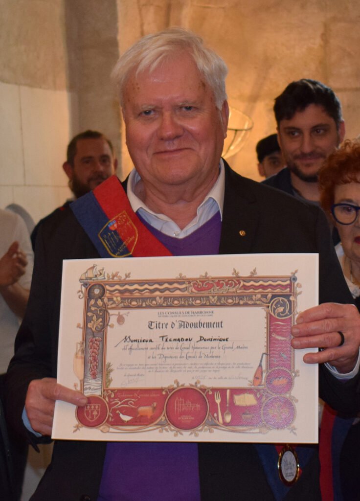 Dominique Tichadou - Intronisation par les Consuls de Narbonne