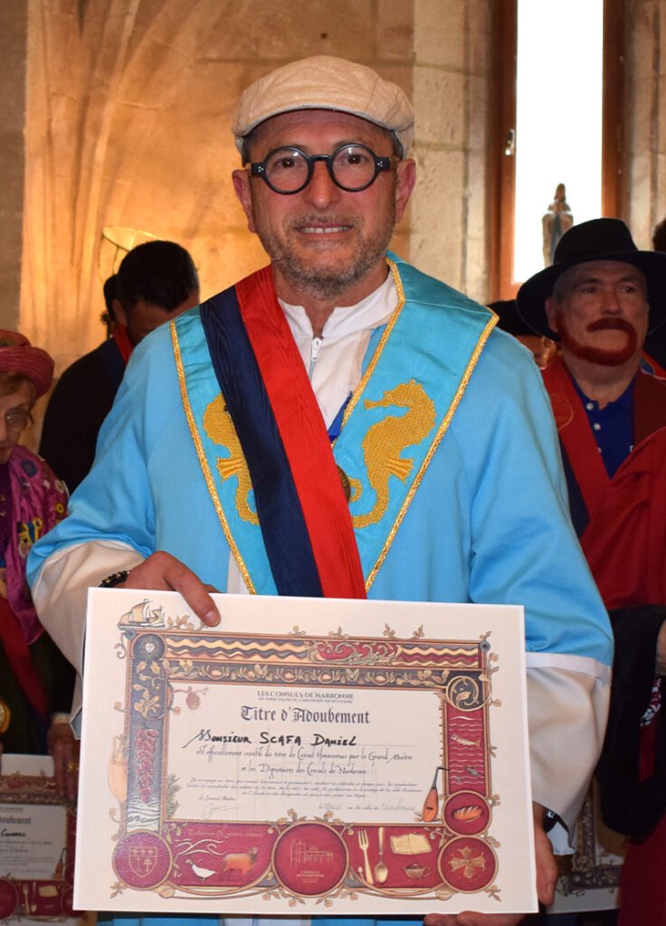 Daniel Scafa - Intronisation par les Consuls de Narbonne
