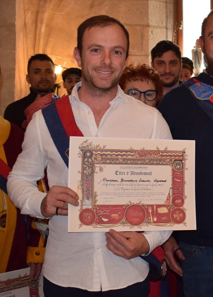 Ludovic Bonnafous - Intronisation par les Consuls de Narbonne