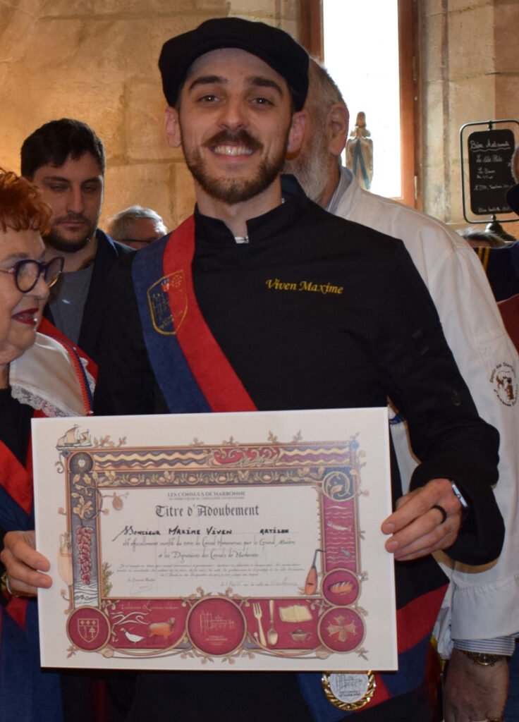 Maxime Viven - Intronisation de Mr pâte à choux par les Consuls de Narbonne