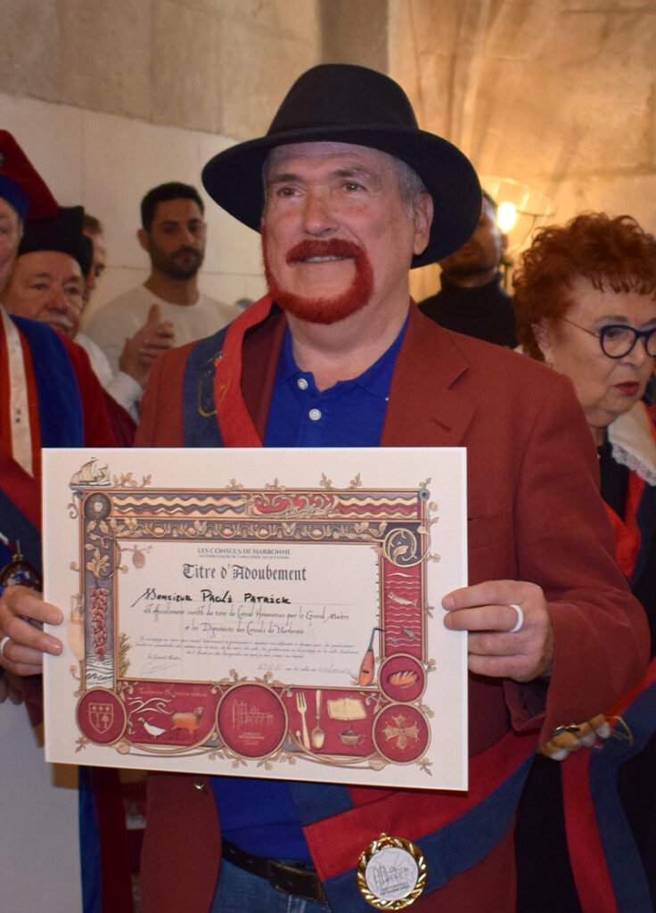 Patrick Paoli - Intronisation par les Consuls de Narbonne