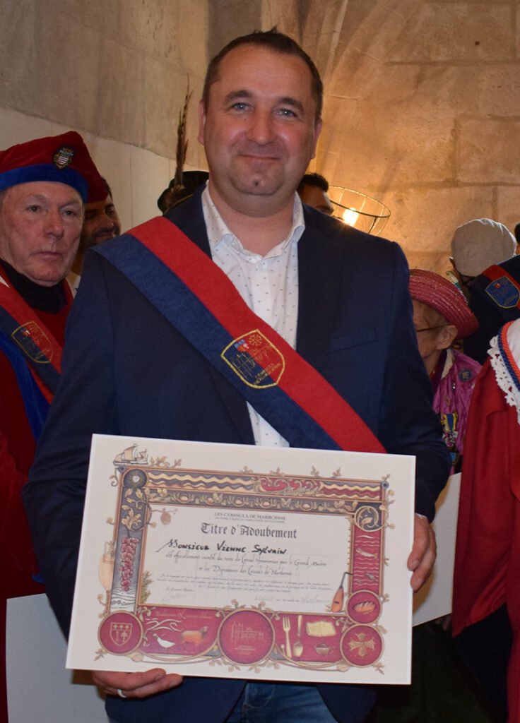 Sylvain Vienne - Intronisation par les Consuls de Narbonne