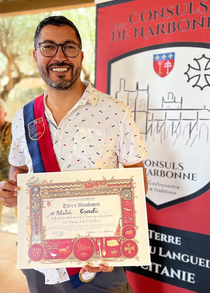 La Confrérie des Consuls de Narbonne - Consul Honorarius - Khalid Tsouli