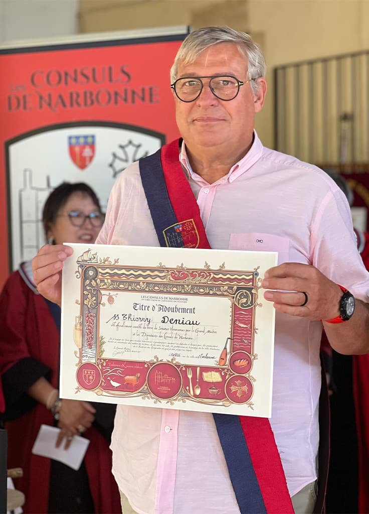 La Confrérie des Consuls de Narbonne - Senatus Honorarius - Thierry DENIAU