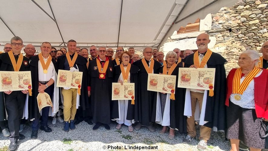 Intronisation de Jacques et Simone FABRESSE à la Commende Majeure du Roussillon