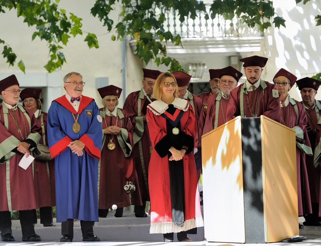 Intronisations du 86eme Chapitre des Chevaliers Vignerons de Saint Christophe a Puisserguier Discours - La Confrérie des Consuls de Narbonne