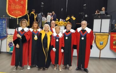 Les consuls de Narbonne au Chapitre de la Confrérie des Fins Gourmets Bellopodiens