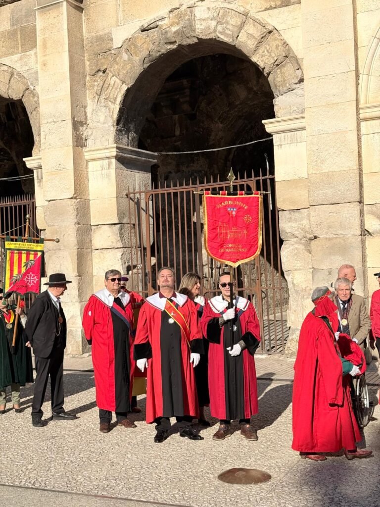 Photos des Les Consuls de Narbonne au Docte College des Consuls de Nimes image 1 - La Confrérie des Consuls de Narbonne