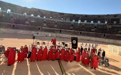 Les Consuls de Narbonne représentés au Docte Collège des Consuls de Nîmes