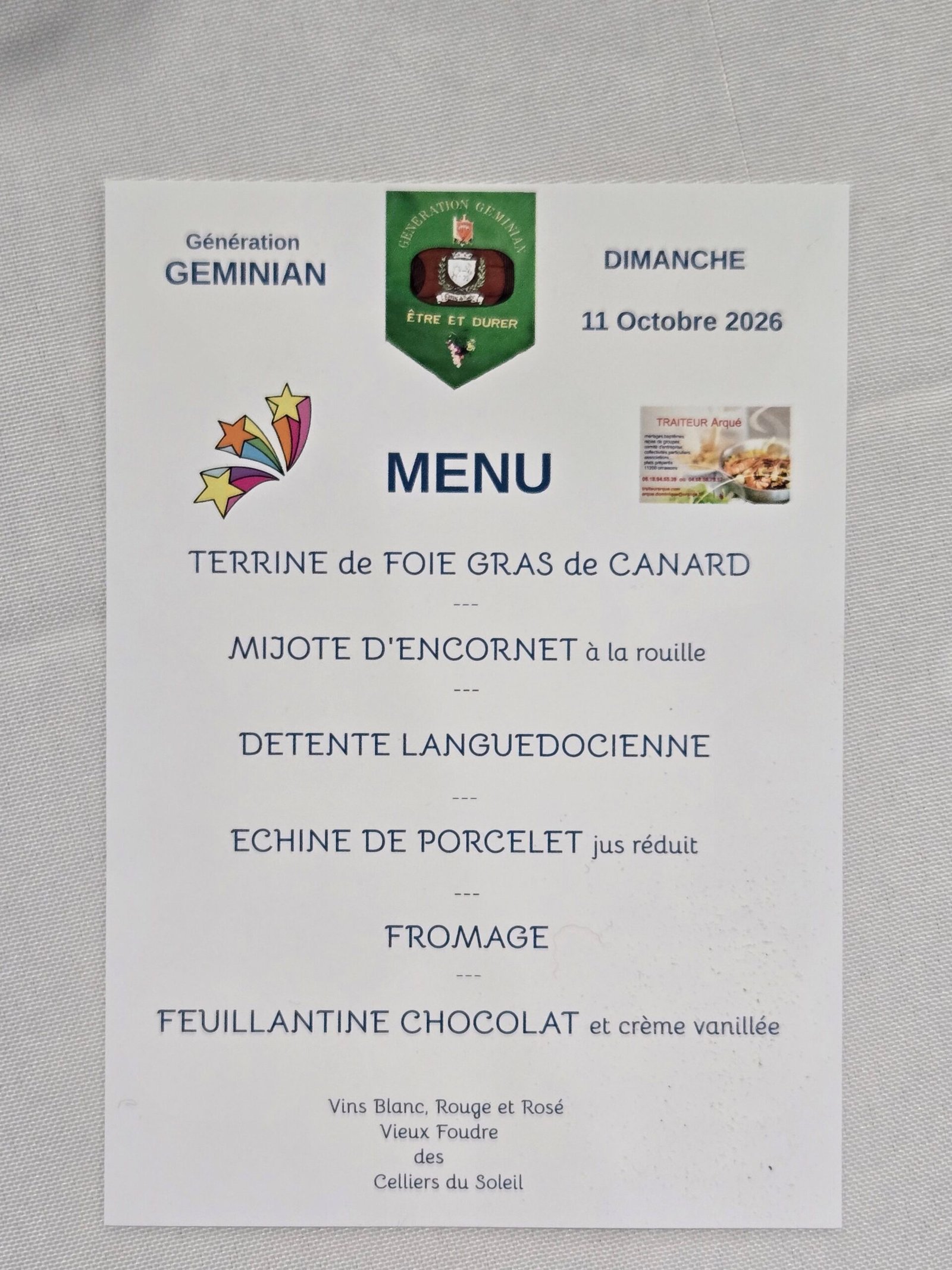 20261011 135122 scaled - La Confrérie des Consuls de Narbonne