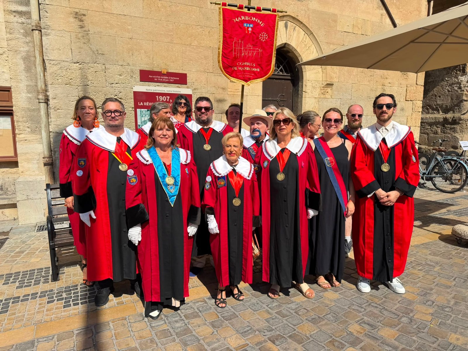 Confrérie des Consuls de Narbonne - un acteur culturel, patrimonial et œnogastronomique